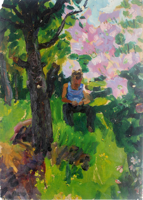 Рубинский Игорь Павлович. На даче